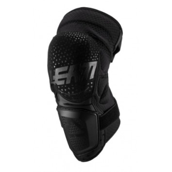 LEATT KNEE GUARD 3DF HYBRID BLACK